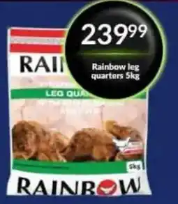 Super Save Rainbow leg quarters offer