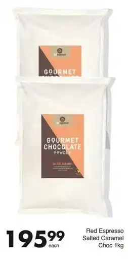 Save Red Espresso Gourmet Chocolate Powder Salted Caramel offer