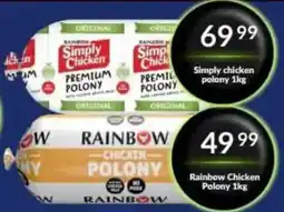 Super Save Simply chicken polony offer