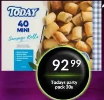 Super Save Today Mini Sausage Rolls offer