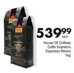 Save House Of Coffees Caffe Supremo Espresso Beans offer