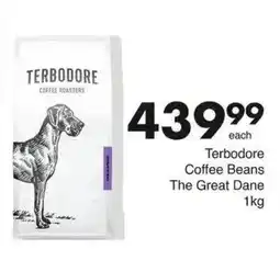 Save Terbodore Coffee Beans The Great Dane offer