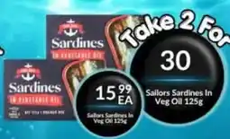 Super Save Sailors Sardines In Veg Oil offer