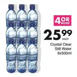 Save Crystal Clear Still Water offer