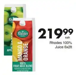 Save Rhodes 100% Fruit Juice Blend offer