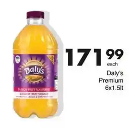 Save Daly's Premium Blended Fruit Squash offer