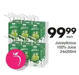 Save Juiceylicious 100% Juice offer
