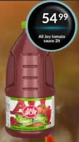 Super Save All Joy tomato sauce offer