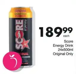 Save Score Energy Drink Original offer