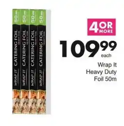 Save Wrap It Heavy Duty Foil offer
