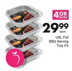Save UBL Foil BBQ Serving Tray offer