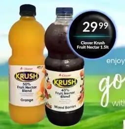Super Save Clover Krush Fruit Nectar offer