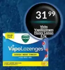 Super Save Vicks VapoLozenges Honey Lemon offer