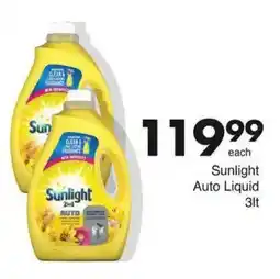 Save Sunlight Auto Liquid offer