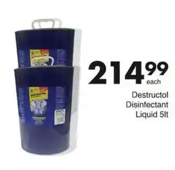 Save Destructol Disinfectant Liquid offer