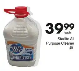 Save Starlite All Purpose Cleaner offer