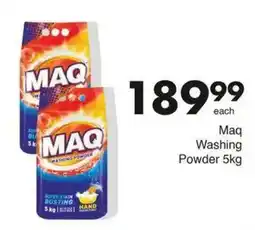 Save Maq Washing Powder offer