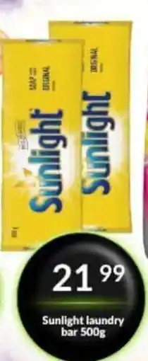 Super Save Sunlight laundry bar offer