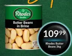 Super Save Rhodes Butter Beans offer