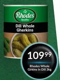 Super Save Rhodes Dill Whole Gherkins offer