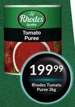 Super Save Rhodes Tomato Puree offer