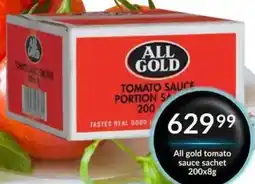 Super Save All gold tomato sauce sachet offer