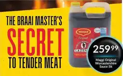 Super Save Maggi Original Worcestershire Sauce offer