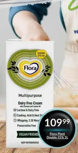 Super Save Flora Plant Double 31% 1L offer