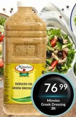 Super Save Minnies Greek Dressing offer