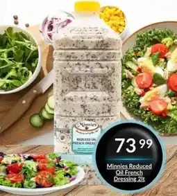 Super Save Minnies Reduced Oil French Dressing offer
