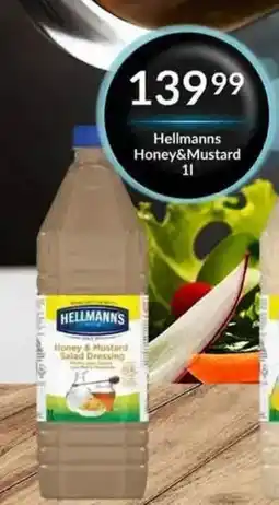 Super Save Hellmanns Honey&Mustard Salad Dressing offer