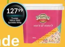 Super Save Trumps 100 & 1000 Sprinkles offer