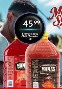 Super Save Mama's Chilli Sauce offer