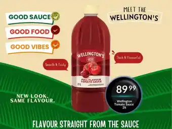 Super Save Wellington's Full Flavour Tomato Sauce offer