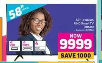 MTN Hisense - 58" Premium UHD Smart TV offer
