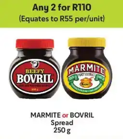 Makro Marmite or Bovril Spread offer