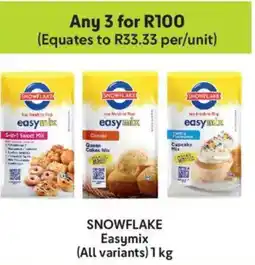 Makro Snowflake Easymix offer