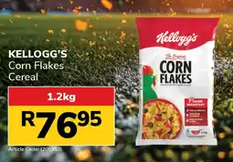 Jumbo Kellogg's Corn Flakes Cereal offer