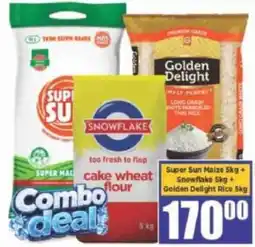 Big Save Super Sun Maize Snowflake Golden Delight Rice offer