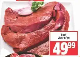Big Save Beef Liver offer