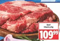 Big Save Beef Chuck offer