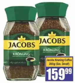 Big Save Jacobs Kruning Coffee offer