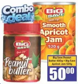 Big Save Big Save Peanut Butter + Big Save Apricot Jam offer