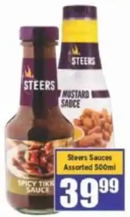 Big Save Steers Sauces Assorted offer