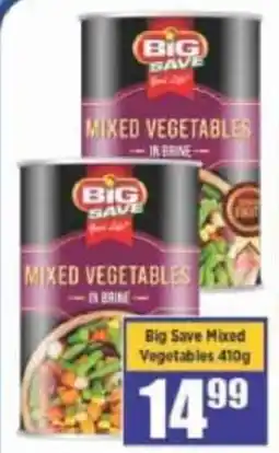 Big Save Big Save Mixed Vegetables offer