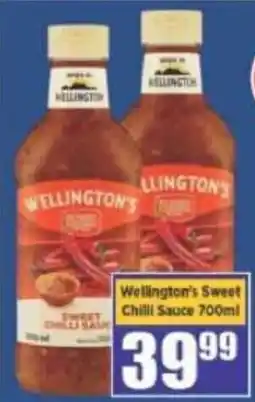 Big Save Wellington's Sweet Chilli Sauce offer