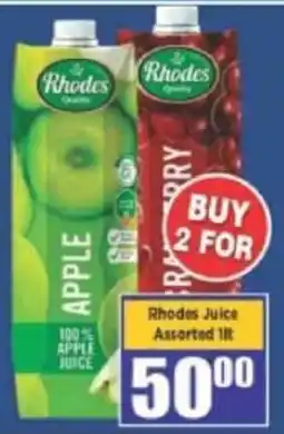 Big Save Rhodes Juice Assorted offer