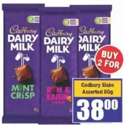 Big Save Cadbury Slabs Assorted offer