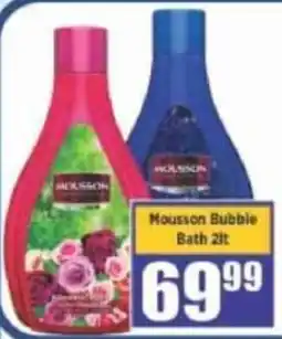 Big Save Mousson Bubble Bath offer