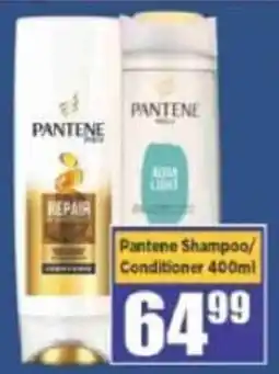 Big Save Pantene Shampoo/Conditioner offer